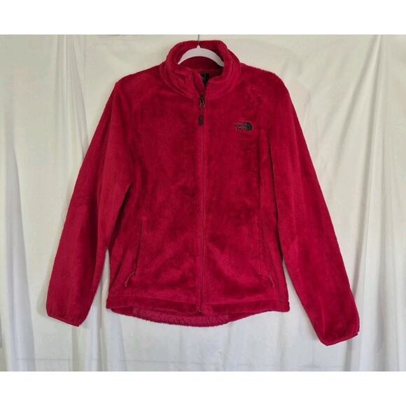 The North Face Women’s Osito Slate Dark Rose Zip-Up Jacket Medium - Picture 3 of 8